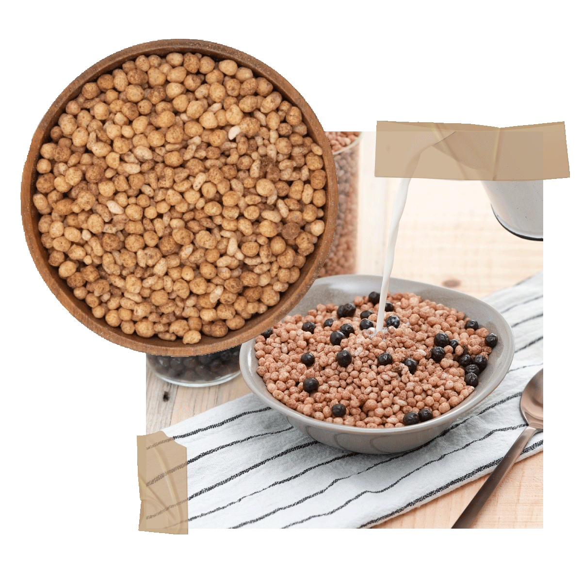 Cereal de Quinoa y Arroz con Cacao - 3 kg