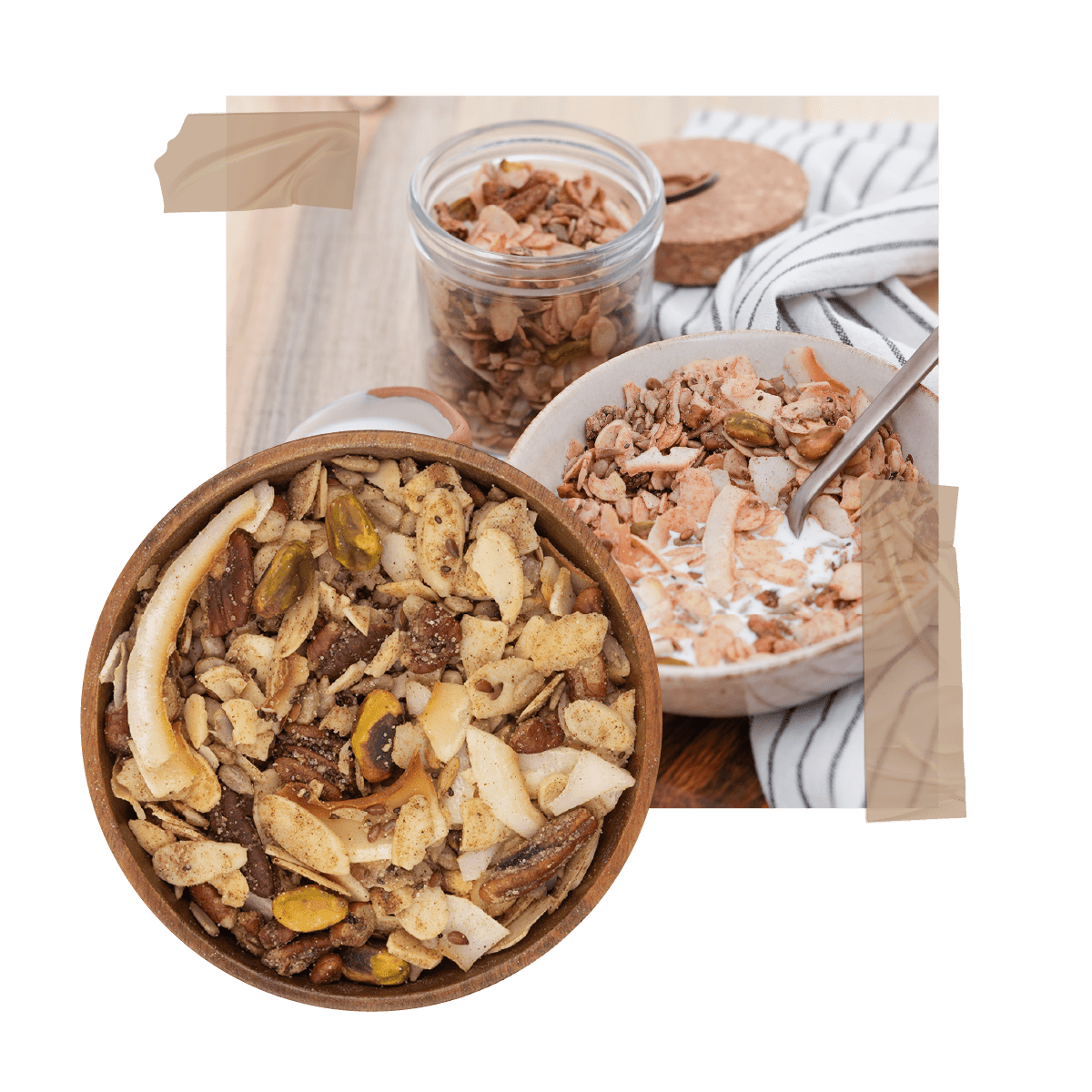 Granola Low Carbs - Keto - 5 kg