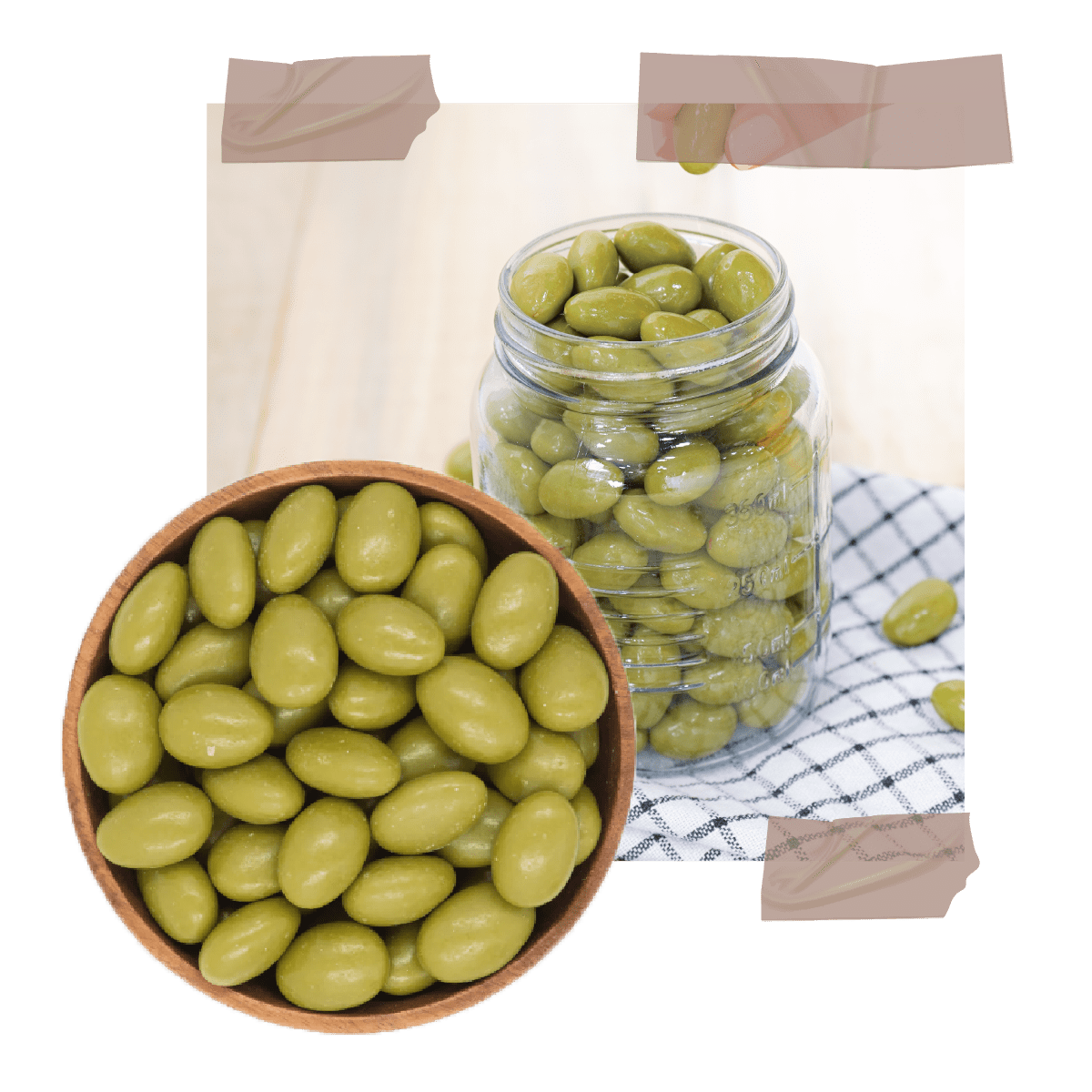 Almendra con Matcha - 5 kg