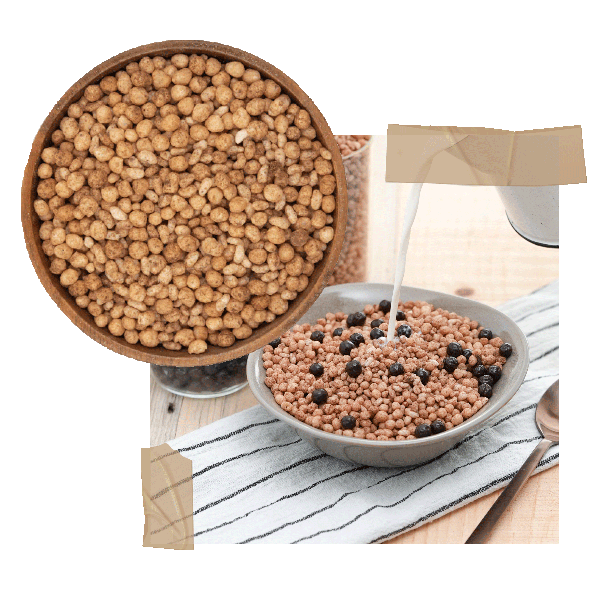 Cereal de Quinoa y Arroz  con Cacao - 3 kg